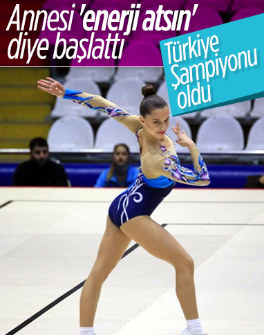 18 yaşındaki milli sporcu Burçak Şenman’ın büyük başarısı