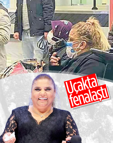 Kibariye uçakta fenalaştı