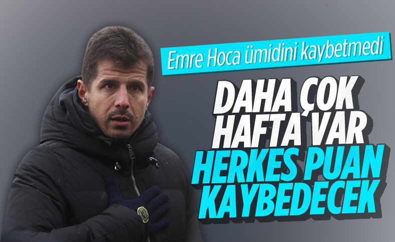 Emre Belözoğlu: Herkes puan kaybedecek