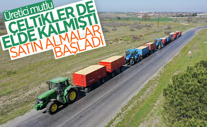 Edirne'de üreticiler çeltikleri TMO'ya getirmeye başladı