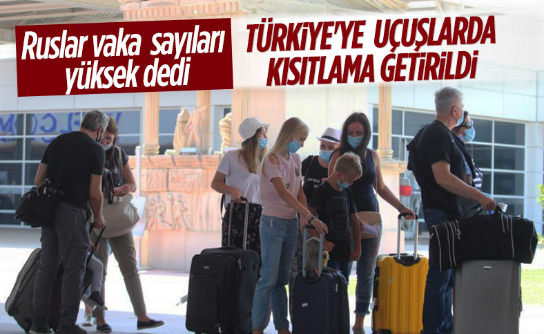 Rusya, Türkiye ile tüm uçuşlarını askıya aldı