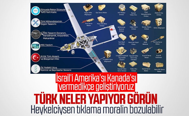 Selçuk Bayraktar yeni SİHA çalışmasını paylaştı