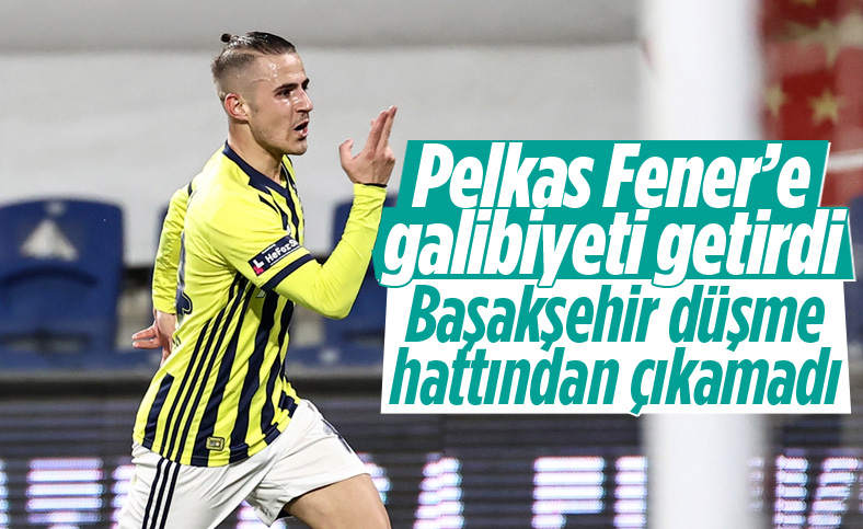 Fenerbahçe, deplasmanda Başakşehir'i 2 golle mağlup etti