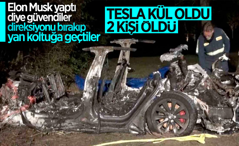 Tesla'nın otomatik sürüş sistemi nedeniyle 2 kişi öldü
