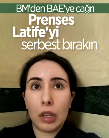 BM'den BAE'ye Prenses Latife çağrısı