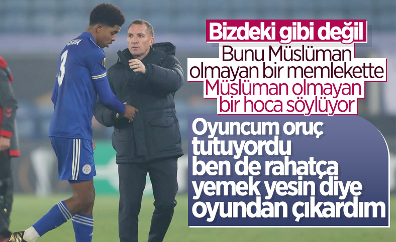 Brendan Rodgers: Fofana'yı orucunu açması için oyundan aldım