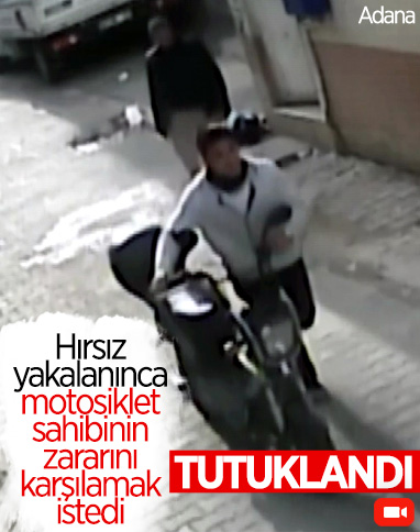 Adana'da çaldığı motosikleti sattı: Sahibinin zararını karşılamak istiyorum