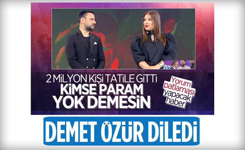 Demet Akalın: Evde oturanları kastetmedim, özür dilerim