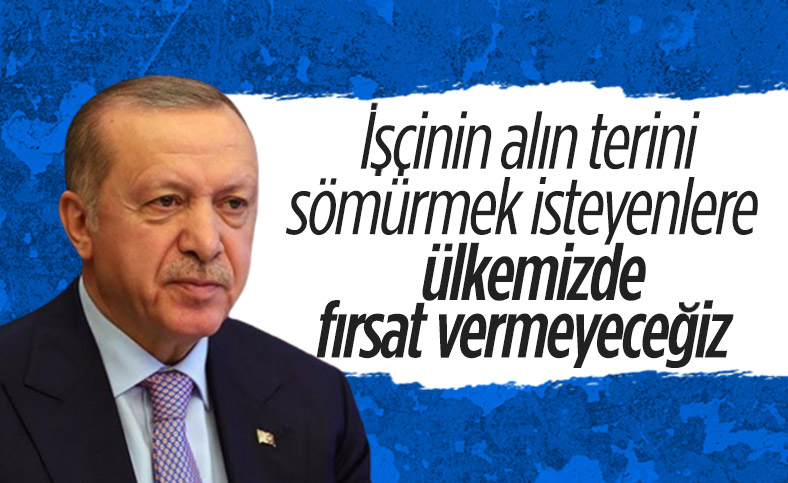 Cumhurbaşkanı Erdoğan'dan işçilerle yaptığı iftar sonrası açıklama