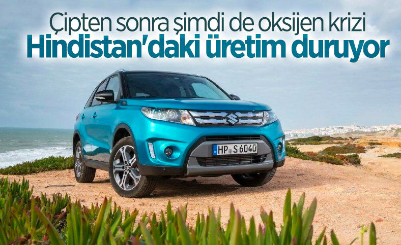 Suzuki, Hindistan'daki üretime ara verecek