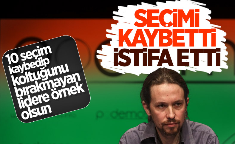 İspanya'da seçimleri kaybeden aşırı solcu İglesias siyaseti bıraktı