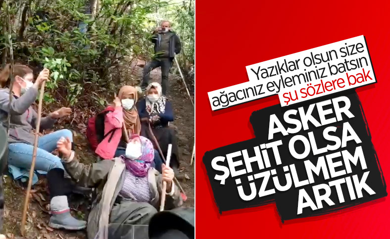 İkizdere'de taş ocağını protesto eden kız: Asker şehit olsa üzülmem artık