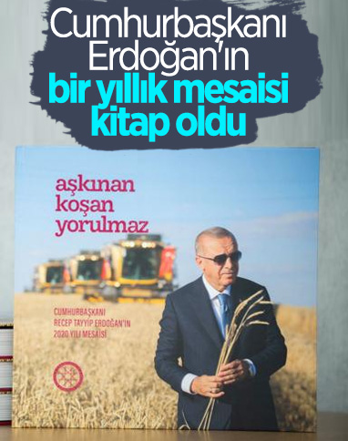Cumhurbaşkanı Erdoğan'ın 'Aşkınan Koşan Yorulmaz' isimli kitabı yayınlandı