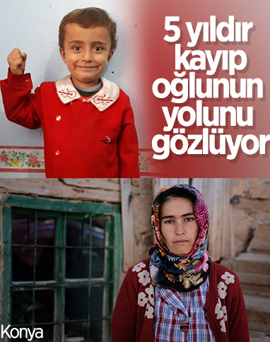 Konya'da kaybolan Yasin, 5 yıldır bulunamadı