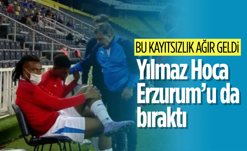 Yılmaz Vural Erzurumspor'dan ayrıldı
