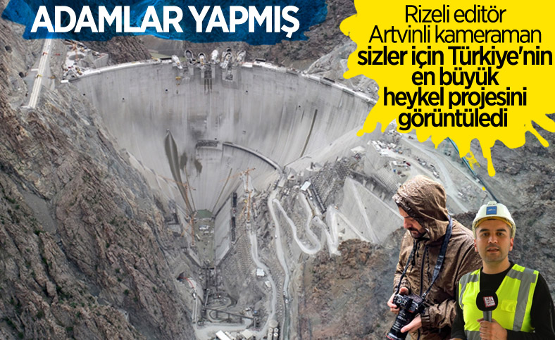 Yusufeli Barajı'nda sona doğru