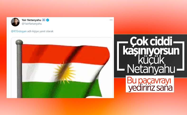 Netanyahu'nun oğlundan skandal paylaşım