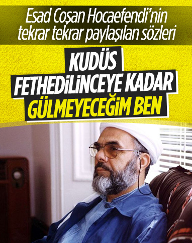Esad Coşan Hocaefendi'nin 1995'de yaptığı konuşma