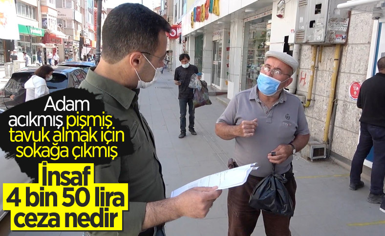Kırıkkale'de güzergah değiştiren kişiye ceza kesildi