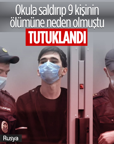 Rusya’da 9 kişinin ölümüne neden olan saldırgan tutuklandı
