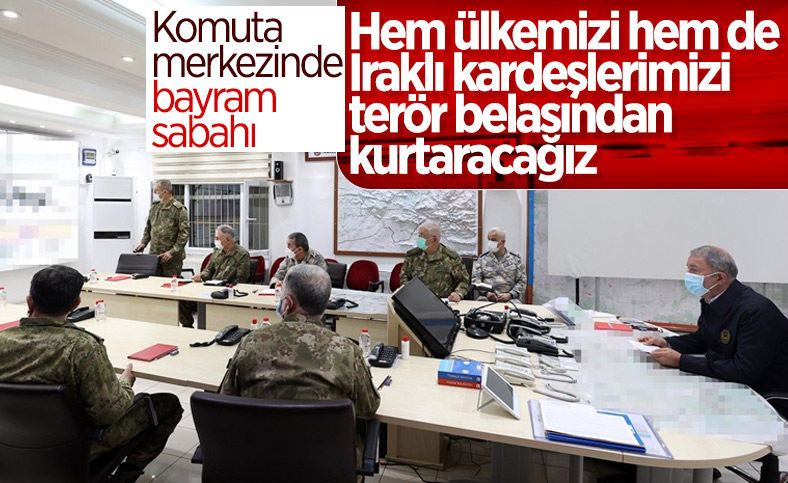 Hulusi Akar, Pençe Şimşek ve Pençe Yıldırım operasyonlarına komuta etti