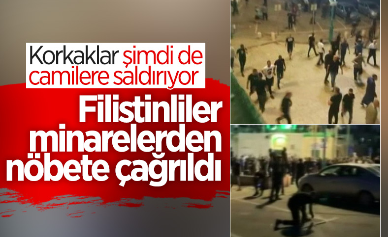 Fanatik Yahudiler Lod kentinde camilere saldırdı