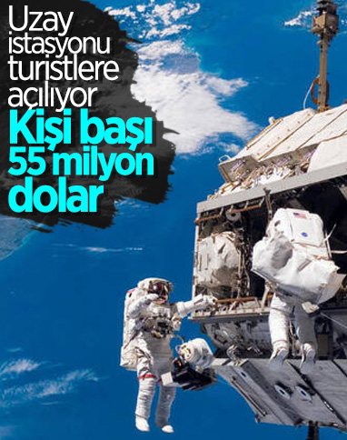 NASA, gelecek yıl ilk uzay turistlerini ağırlayacak