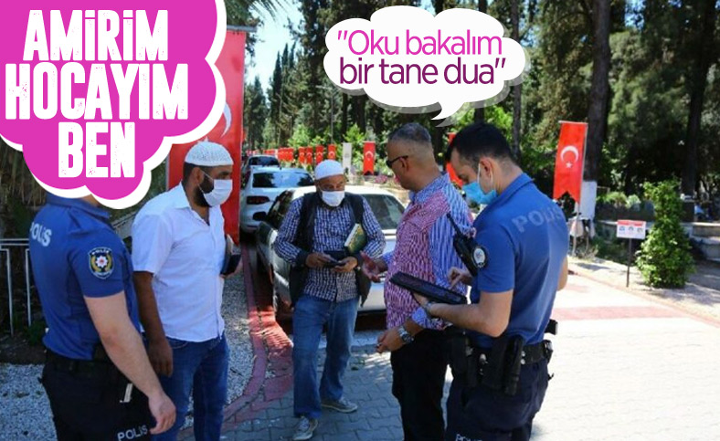 Adana mezarlıklarında 'korsan hoca' operasyonu