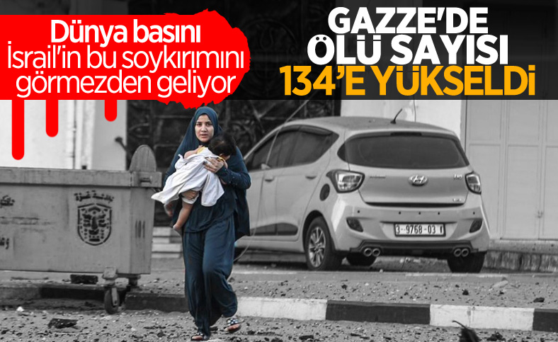 İsrail'in Filistin'e saldırıları sonrası bilanço ağırlaşıyor