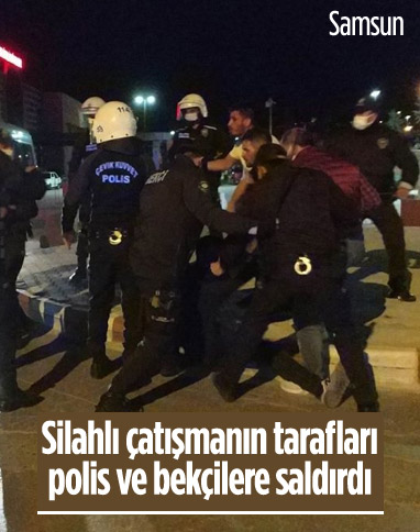 Samsun’da silahlı çatışma: 1 ölü 2 yaralı