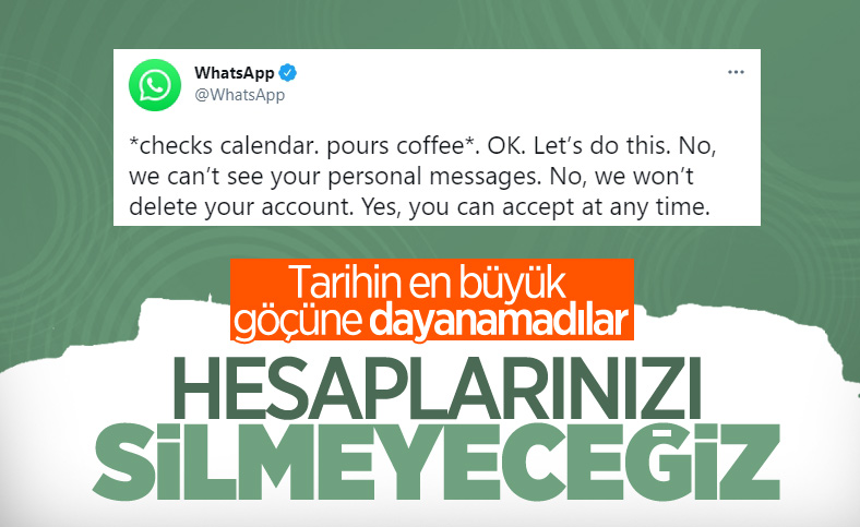 WhatsApp, gizlilik sözleşmesiyle ilgili yeni açıklama yaptı
