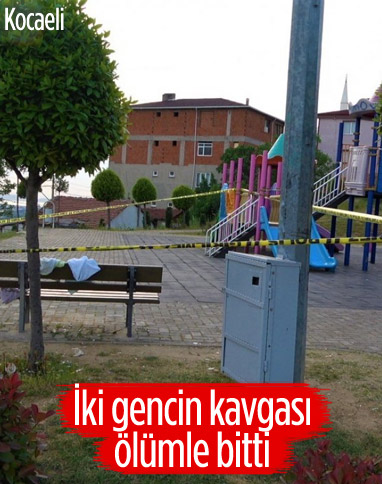 Kocaeli'de çocuk parkında cinayet