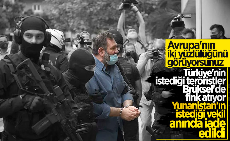 Türk bayrağını yırtan 'ırkçı vekil', Atina'ya gönderildi