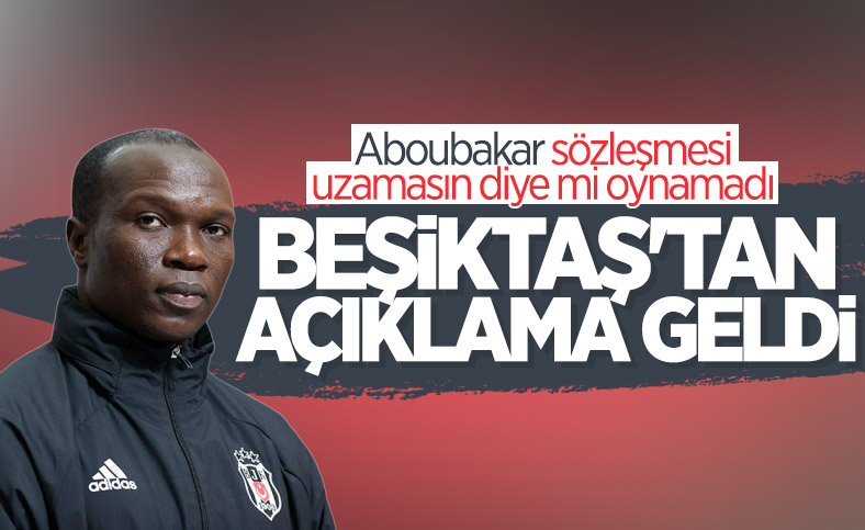 Erdal Torunoğulları: Aboubakar rapora göre sakat