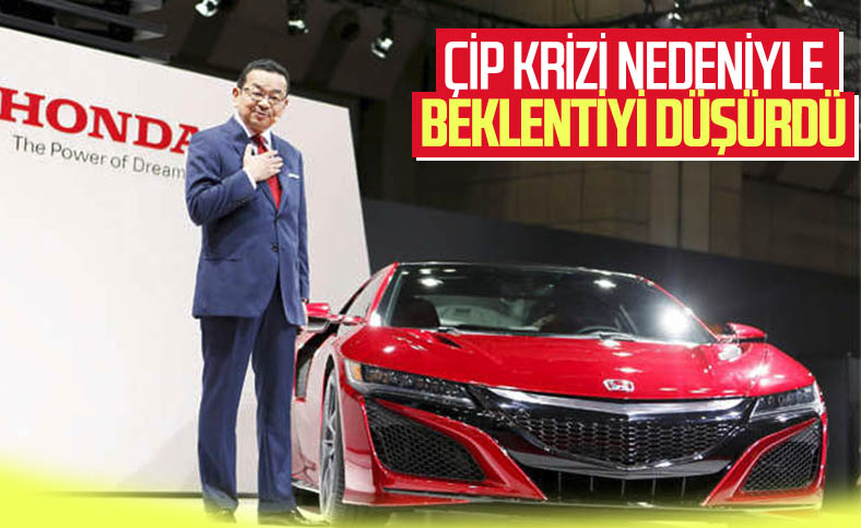 Honda, çip krizi nedeniyle kâr beklentisini düşürdü