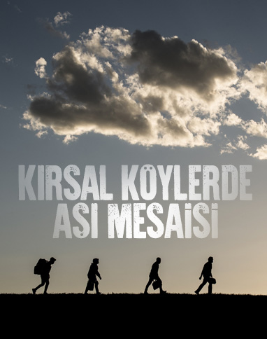Karslı sağlıkçılar köylerde aşı mesaisine devam ediyor
