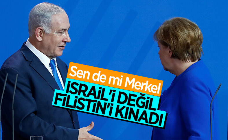 Merkel, Netanyahu ile görüştü