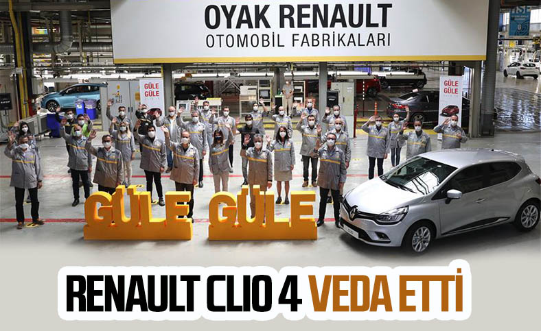 Bursa'da üretilen Renault Clio 4'e veda