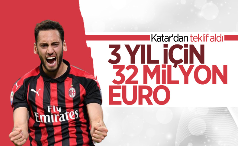 Hakan Çalhanoğlu'na Katar'dan talip çıktı