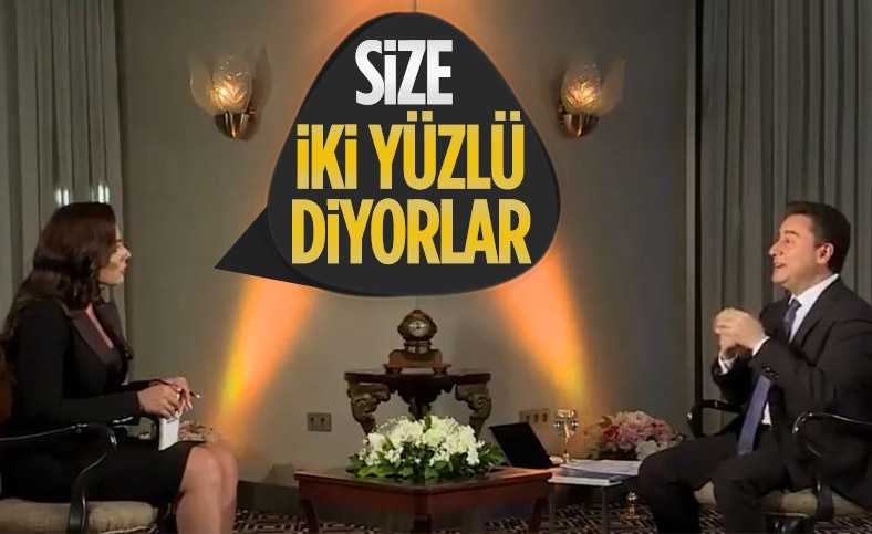 Buket Aydın'dan Ali Babacan'a 'Size iki yüzlü diyorlar' sorusu