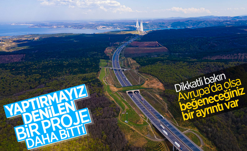 Kuzey Marmara Otoyolu tamamlandı