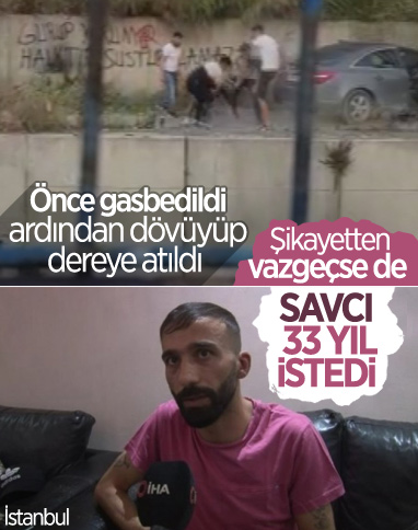 Bahçelievler’de dere yatağına atılan Suriyeli, şikayetçi olmadı