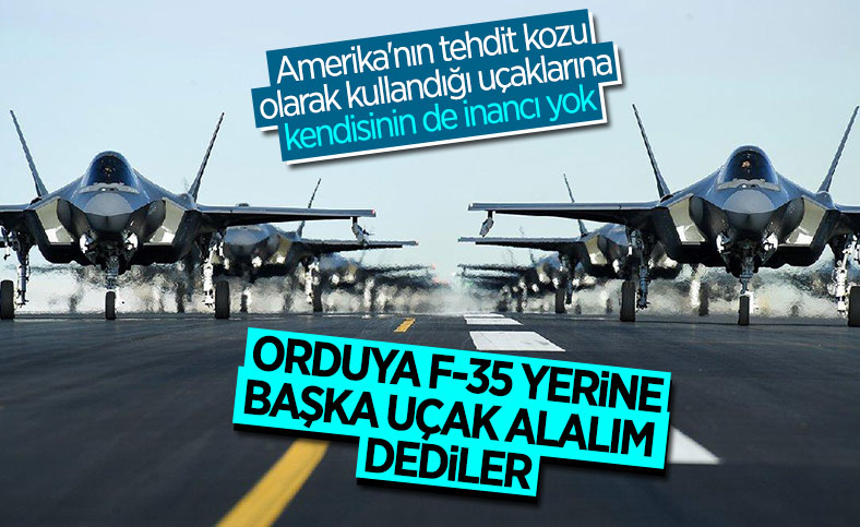 ABD, F-35'lerden vazgeçti