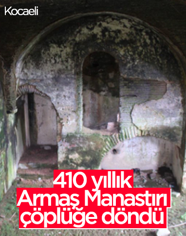 410 yıllık Armaş Manastırı viraneye döndü