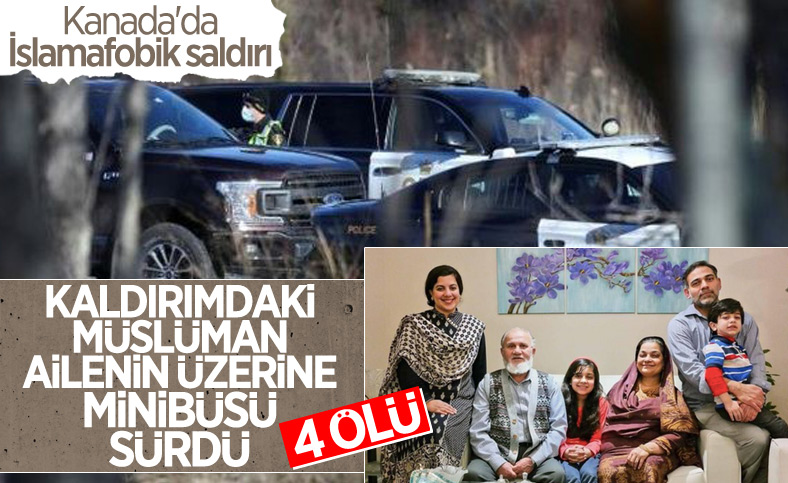 Kanada’da Müslüman aileye araçlı saldırı: 4 ölü, 1 yaralı