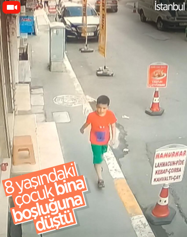 Esenyurt’ta 8 yaşındaki çocuk, bina boşluğuna düştü
