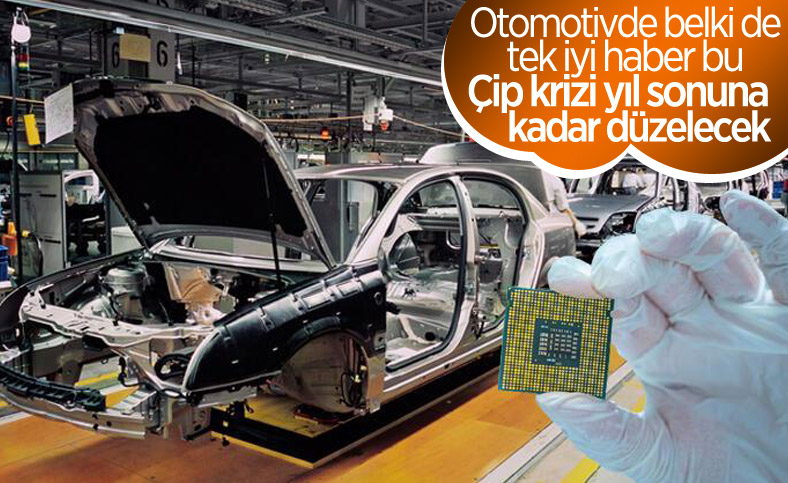Otomotivde çip krizi yıl sonuna kadar düzelebilir