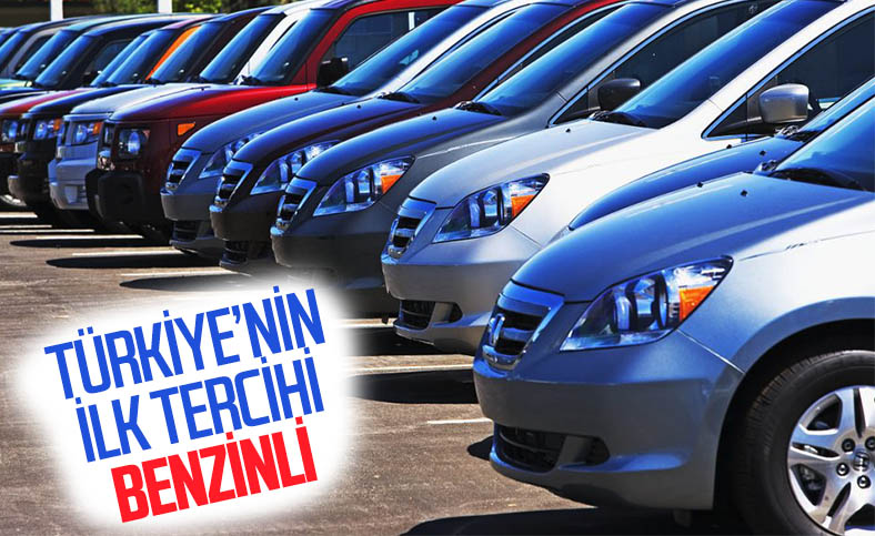 Sıfır otomobilde ilk tercih benzinli oldu