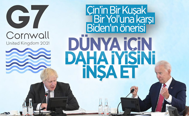 Biden'dan Çin'in Bir Kuşak Bir Yol'una alternatif altyapı planı