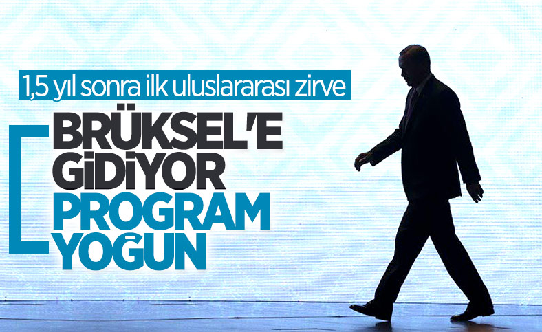 Cumhurbaşkanı Erdoğan, NATO zirvesi için Brüksel'e gidecek